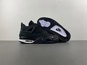 Air Jordan 4 Retro Kaws Black Midweek Heat Black Friday Edition 930155-001 - 5