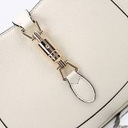 Gucci Jackie 1961 medium bag white 810232 AAD5V 9562 size 27.5cm x H19cm x D4cm - 2