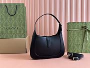 Gucci Jackie 1961 medium bag black ‎810232 AAD5V 1060 size 19x27.5x4cm - 6