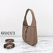 Gucci Jackie 1961 medium bag brown 810232 AAD5V 1541 size 19x27.5x4cm - 5
