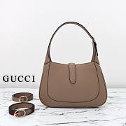 Gucci Jackie 1961 medium bag brown 810232 AAD5V 1541 size 19x27.5x4cm - 4