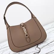 Gucci Jackie 1961 medium bag brown 810232 AAD5V 1541 size 19x27.5x4cm - 3