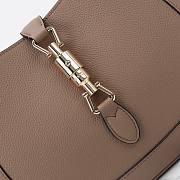 Gucci Jackie 1961 medium bag brown 810232 AAD5V 1541 size 19x27.5x4cm - 2