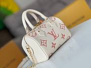 LV Speedy Bandoulière 20 handbag size 20.5 x 13.5 x 12.0 cm  - 2