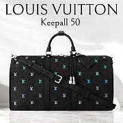 LV Keepall Bandoulière 50 Bag M13966 size 50x29x23 cm - 1