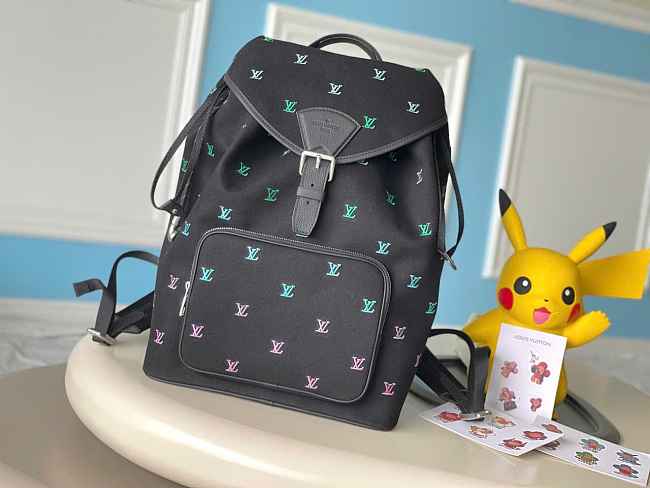 LV Montsouris Backpack M14135 Size 32x 40x 19cm  - 1