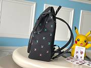 LV Montsouris Backpack M14135 Size 32x 40x 19cm  - 2