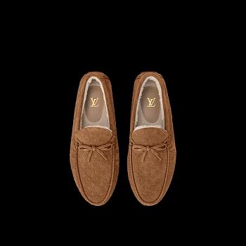 LV Driver Moccasin Shearling brown 1ADDT8
