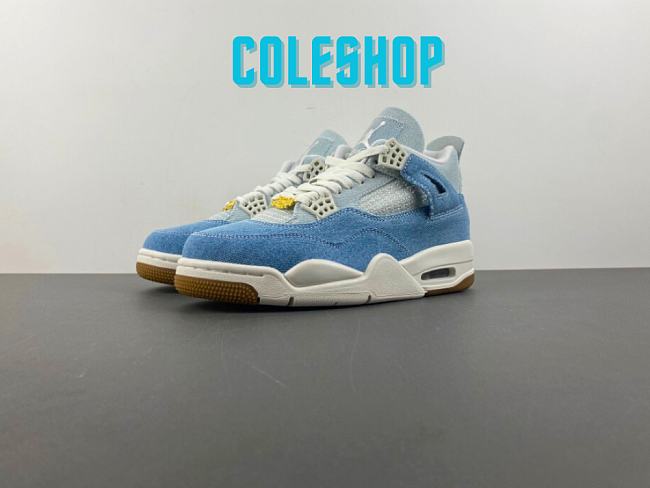 Air Jordan 4 Retro TEX Denim Worn Blue IB6716-100  - 1