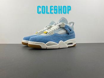 Air Jordan 4 Retro TEX Denim Worn Blue IB6716-100 
