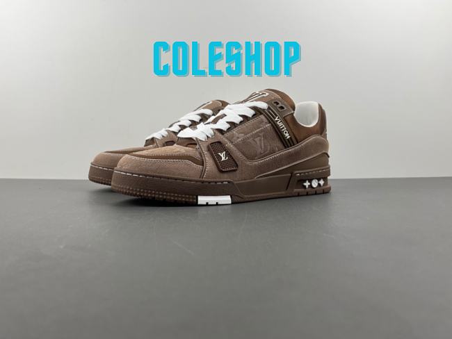 LV Trainer Sneaker  brown 1AHT32 - 1