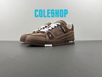 LV Trainer Sneaker  brown 1AHT32