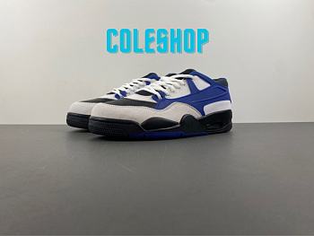 Air Jordan 4 RM Black Summit White Racer Blue FQ7939-140