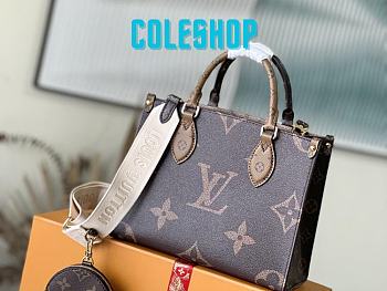 Louis Vuitton LV Onthego PM With Strap 25 x 19 x 11.5 cm