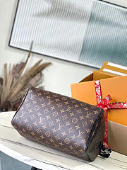 Louis Vuitton LV Speedy Soft 30 Dark Black Monogram 30x21x17cm - 6