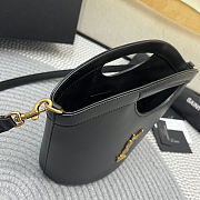 YSL Celia Mini Tote Leather Black Bag 29x19.5x10cm - 6
