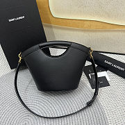 YSL Celia Mini Tote Leather Black Bag 29x19.5x10cm - 2