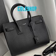 YSL Sac De Jour Bag Leather Black 26cm - 1