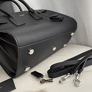 YSL Sac De Jour Bag Leather Black 26cm - 6