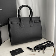 YSL Sac De Jour Bag Leather Black 26cm - 3