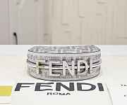 FENDI Mini Fendi graphy Bag - Silver 16cm - 5