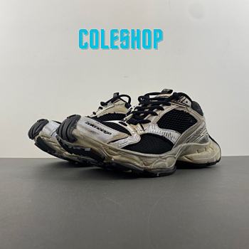 BALENCIAGA Stapler Low Sneakers 14 black silver copper old color 803681-W3ST4-0510