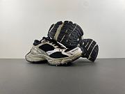 BALENCIAGA Stapler Low Sneakers 14 black silver copper old color 803681-W3ST4-0510 - 3
