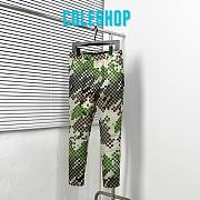 Louis Vuitton all-over Damoflage jacquard trousers - 1