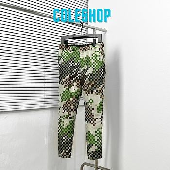 Louis Vuitton all-over Damoflage jacquard trousers