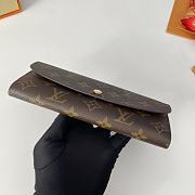 Louis Vuitton Emily Wallet Long Wallet  M61289 size 19 cm - 4
