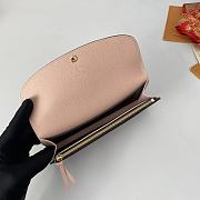 Louis Vuitton Emily Wallet Long Wallet  M61289 size 19 cm - 5