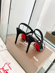 Christian Louboutin Rosalie 100mm Pumps Black Heel 10cm - 4