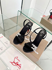 Christian Louboutin Rosalie 100mm Pumps Black Heel 10cm - 3