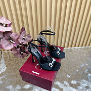 Gucci Women's high heel with crystal Horsebit Black 10.5cm - 2