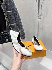 Louis Vuitton LV Nolita Flat Ballerina White - 4
