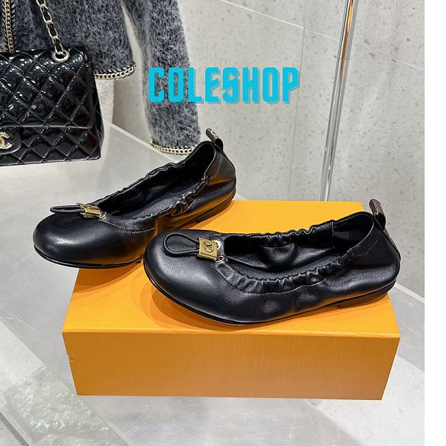 Louis Vuitton LV Nolita Flat Ballerina Black - 1