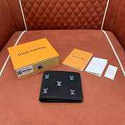 Louis Vuitton LV Multiple Wallet Denim 11.5x9x1.5cm - 3