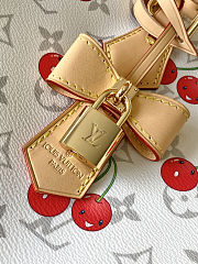 Louis Vuitton LV x TM Speedy Soft 30 Cherry White 30x21x17cm - 4