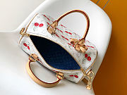 Louis Vuitton LV x TM Speedy Soft 30 Cherry White 30x21x17cm - 3