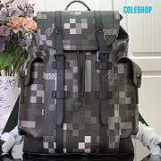 Louis Vuitton LV Christopher MM Black 44x38x12.5cm - 1