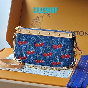 Louis Vuitton LV x TM Pochette Cherry 22x13x4cm