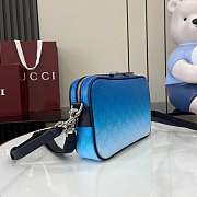 Gucci Chroma Small Crossbody Bag Blue 25x16x4.5cm - 2