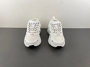 Dior B44 Blade Sneaker White Technical Mesh and White Technical Fabric 3SN306ZEG49041 - 6