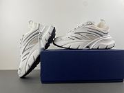 Dior B44 Blade Sneaker White Technical Mesh and White Technical Fabric 3SN306ZEG49041 - 2