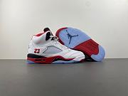 Air Jordan 5 Retro Fire Red Black Tongue (2025) - 3