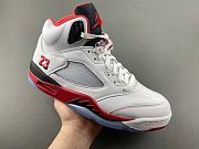 Air Jordan 5 Retro Fire Red Black Tongue (2025) - 2