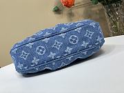 Louis Vuitton LV Pochette Valley Denim Blue 21x15x7cm - 6