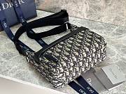 Dior Small Rider Soft Hobo Bag Beige Black 25x22x9cm  - 6