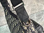 Dior Small Rider Soft Hobo Bag Beige Black 25x22x9cm  - 2