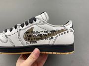 AIR JORDA 1 LOW x LV joint white, black and yellow LV - 6
